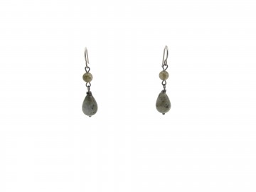 Oorbellen labradoriet