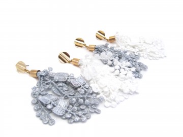 Oorbellen overal silk