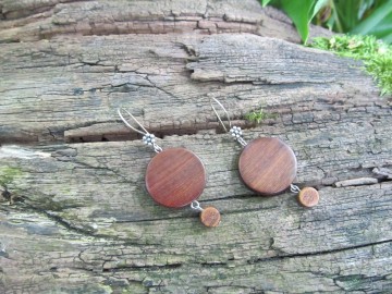 Oorbellen robles bosfoto