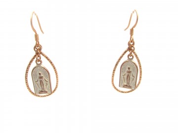 Oorbellen rose goud maria1