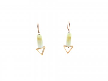 Oorbellen statement rosegoud2