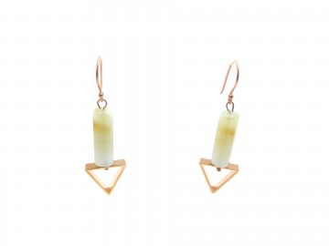 Oorbellen statement rosegoud5