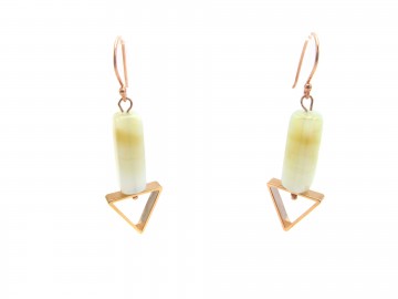 Oorbellen statement rosegoud7