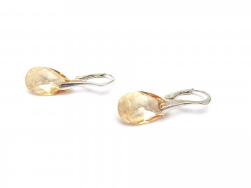 Oorbellen swar golden shadow