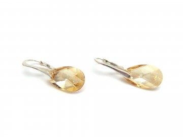 Oorbellen swar golden shadow