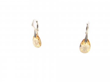 Oorbellen swar golden shadow