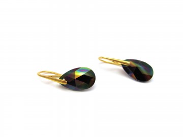 Goud Swarovski® Crystal Rainbow Dark 