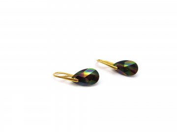Goud Swarovski® Crystal Rainbow Dark 