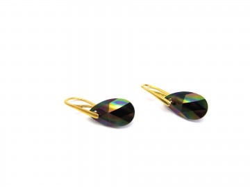Goud Swarovski® Crystal Rainbow Dark 