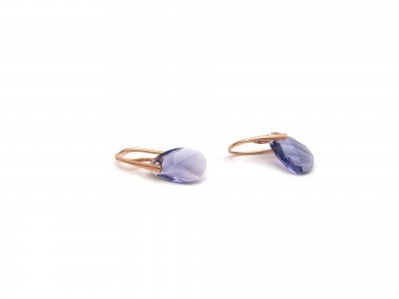oorbellen Swarovski®Tanzanite