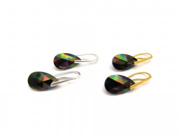 Goud Swarovski® Crystal Rainbow Dark 