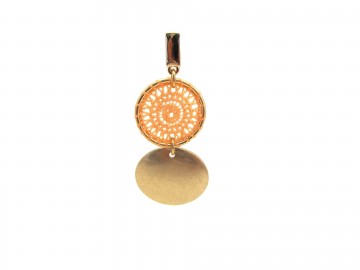 Oorbellen vintage sun set