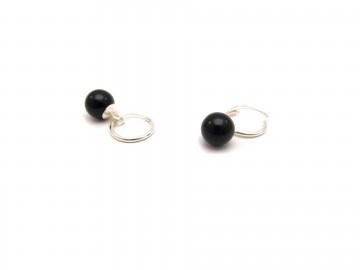 Oorring onyx