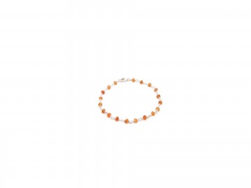 Rozenkrans armband carneool