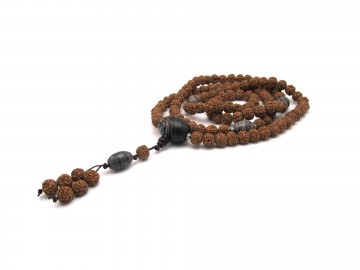 Rudraksha  mala agaat