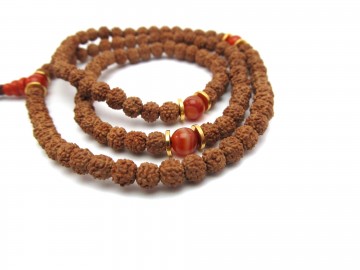 Rudraksha mala koraal