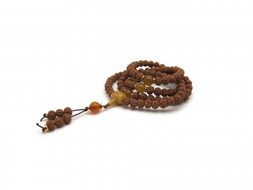 Rudraksha mala jade