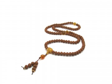 Rudraksha mala jade