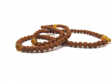 Rudraksha mala jade