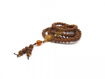 Rudraksha mala jade
