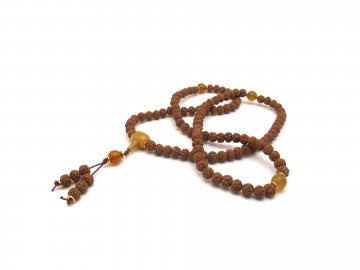 Rudraksha mala jade