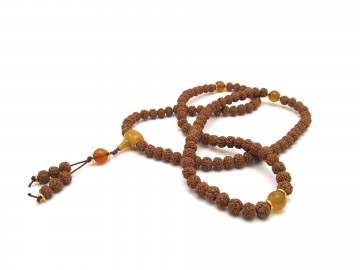 Meditatie Rudraksha mala jade