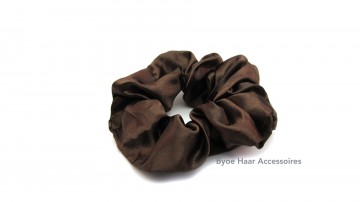 Scrunchie bruin