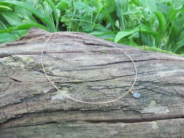 Spang blauwe diamant