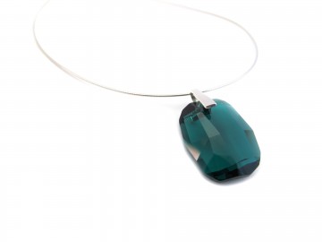 Spang ketting emerald