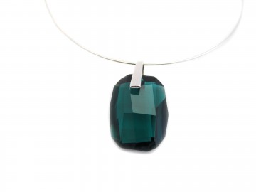Spang ketting emerald