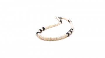 Surf ketting creamy black