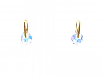 Swarovski oorbellen goud ab