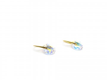 Swarovski oorbellen goud ab