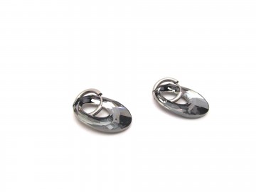 Swarovski helios silver night zilver rvs 30 mm