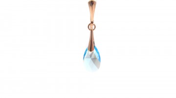 Swarovski oorbellen aquamarijn shimmer