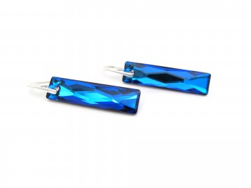 Swarovski oorbellen bermuda blue