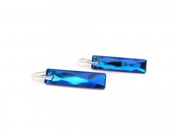 Swarovski oorbellen bermuda blue