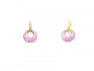 Swarovski oorbellen crystal paradisegoud1