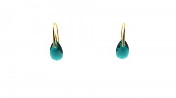 Swarovski oorbellen emerald green