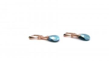 Swarovski oorbellen emerald shimmer