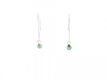Swarovski oorbellen emerald