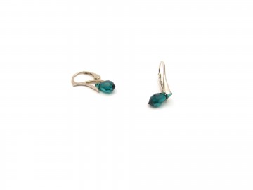 Swarovski oorbellen emerald