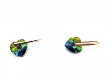 Swarovski oorbellen hart