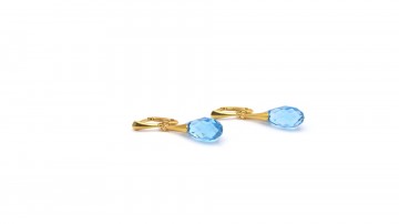 Swarovski oorbellen kristal licht blue2