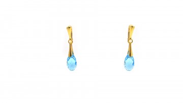 Swarovski oorbellen kristal licht blue6