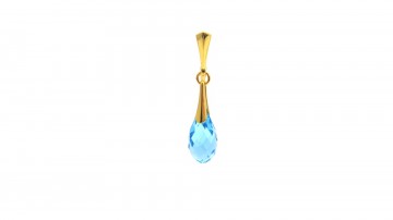 Swarovski oorbellen kristal licht blue7