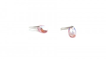 Swarovski oorbellen light rose shimmer2 0