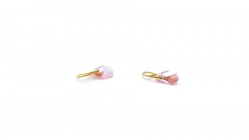 Swarovski oorbellen light rose shimmer