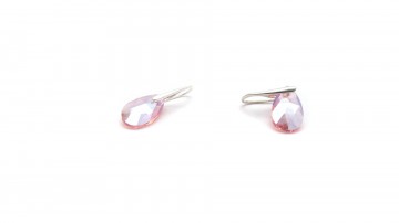 Swarovski oorbellen light rose shimmer3 0