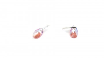 Swarovski oorbellen light rose shimmer4 0